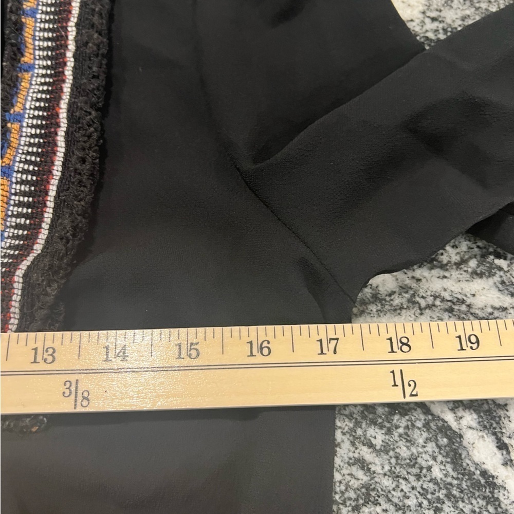 Re-Named Two Textures, Black With Colorful Skirt … - image 8